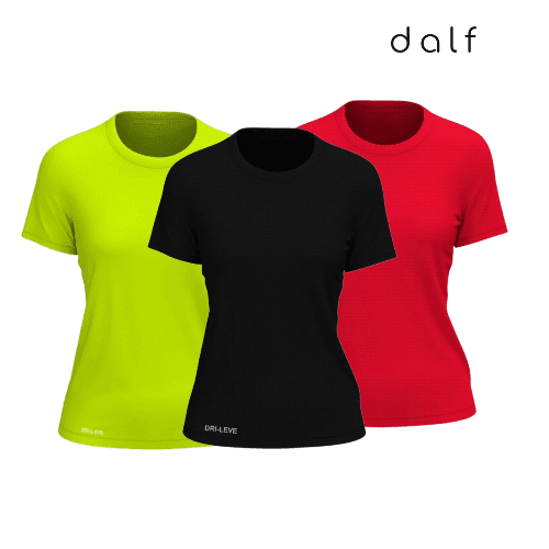 Amarelo Neon - Preto - Vermelho